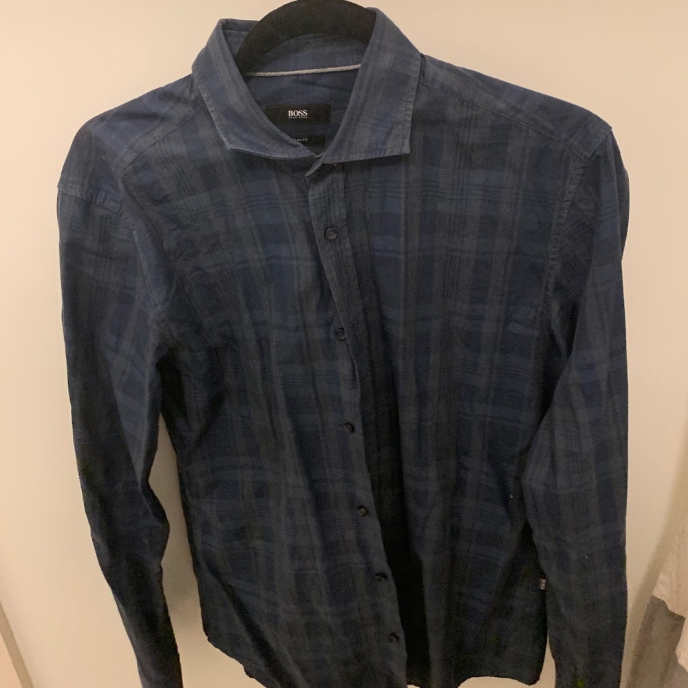 Slim Fit Hugo Boss Button Down Shirt